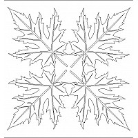 maple leaf block